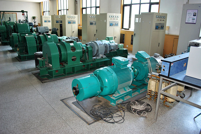老河口某热电厂使用我厂的YKK高压电机提供动力